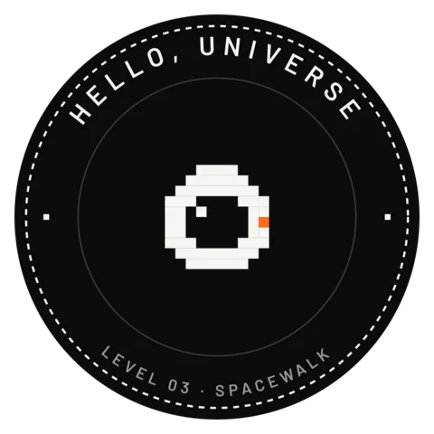 LEVEL 03 SPACEWALK のミッションパッチ